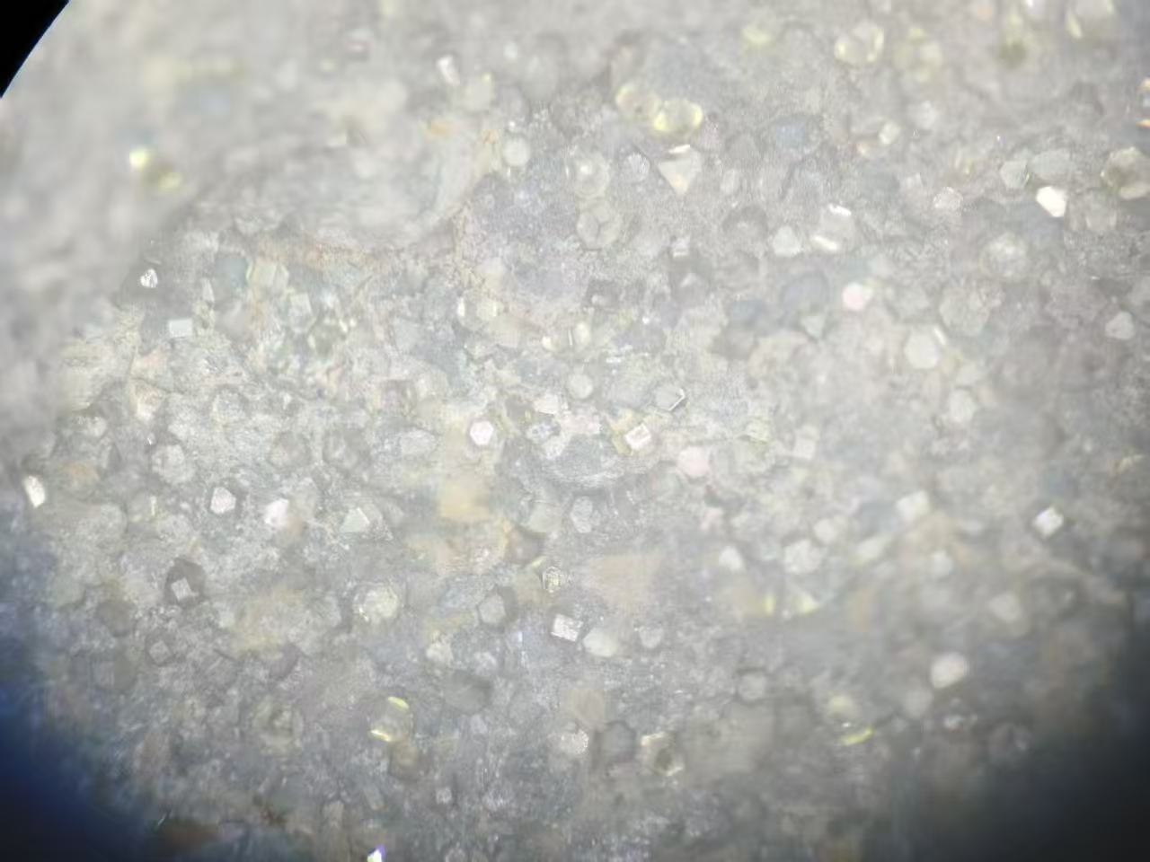 金刚石与不锈钢热压连接产品表面显微观察